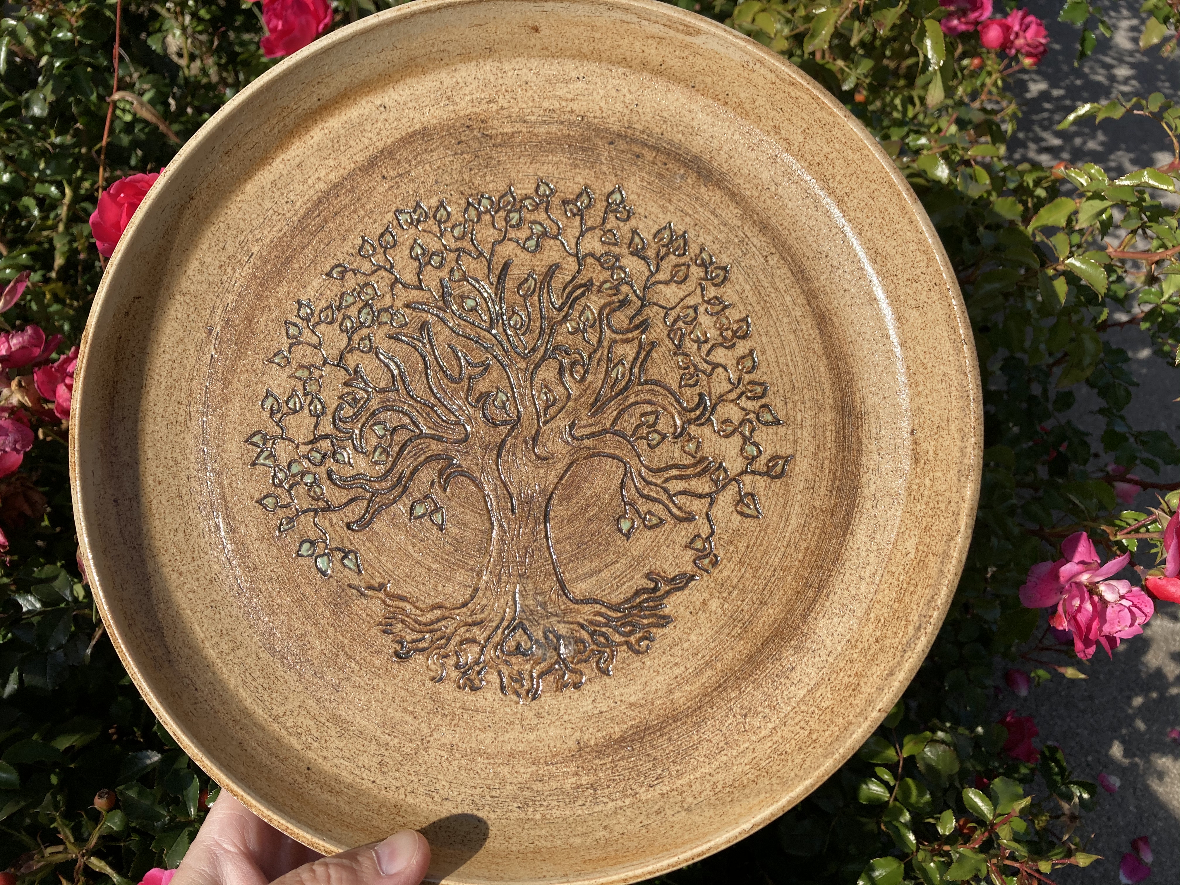 Tasse Lebensbaum aus Agnihotra-Keramik